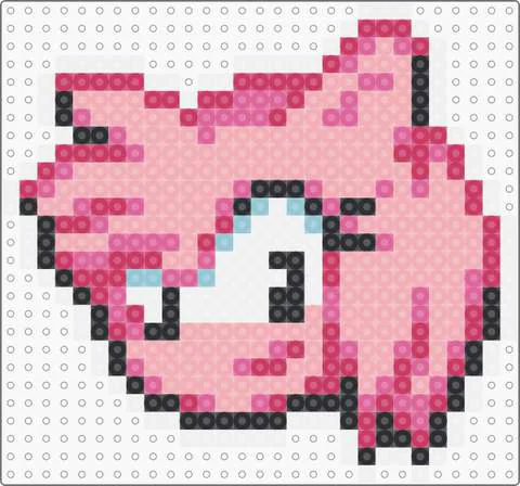 Sonic hamahelmityö: Amy Rose -kuvake