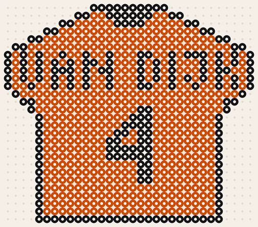 Ook in het album: Rugshirt Van Dijk 4 van strijkkralen